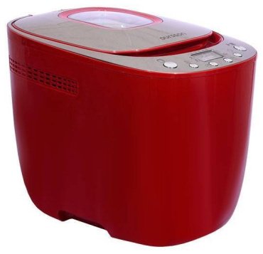 Хлебопечь Oursson BM1023JY/RD серебристый, красный купить,0