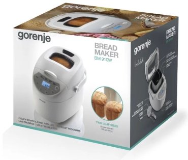 Хлебопечь Gorenje BM910W белый