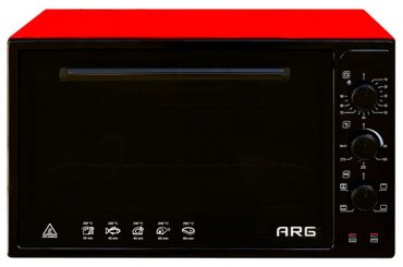 Настольная электропечь ARG 3618 L черный/красный черный, красный - ForteMarket Настольная электропечь ARG 3618 L черный/красный черный, красный купить,0