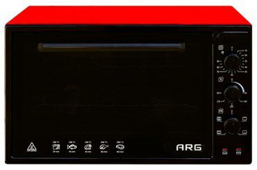 Настольная электропечь ARG 3618 L черный/красный черный, красный