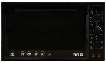 Настольная электропечь ARG 3618 L черный/красный черный, красный - ForteMarket Настольная электропечь ARG 3618 L черный/красный черный, красный купить,0