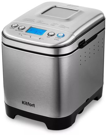Хлебопечь Kitfort KT-306 серебристый