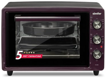 Настольная электропечь Simfer M3418 фиолетовый