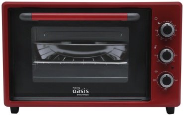 Настольная электропечь Oasis M-40R красный