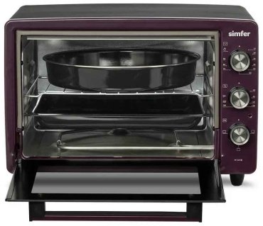 Настольная электропечь Simfer M3418 фиолетовый - ForteMarket Настольная электропечь Simfer M3418 фиолетовый купить,0