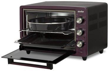 Настольная электропечь Simfer M3418 фиолетовый - ForteMarket Настольная электропечь Simfer M3418 фиолетовый купить,0