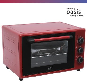Настольная электропечь Oasis M-40R красный - ForteMarket Настольная электропечь Oasis M-40R красный купить,0