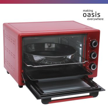 Настольная электропечь Oasis M-40R красный купить,NaN