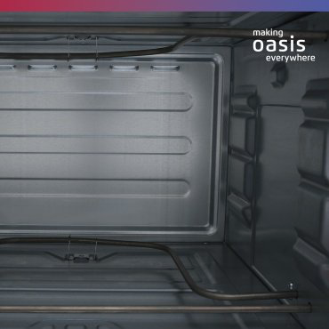 Настольная электропечь Oasis M-40R красный купить,NaN
