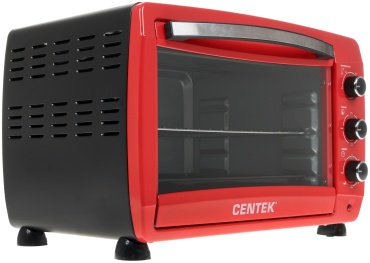 Настольная электропечь CENTEK CT-1532 красный купить,0