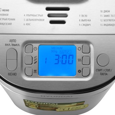 Хлебопечь Hyundai HYBM-M0313G серый купить,0