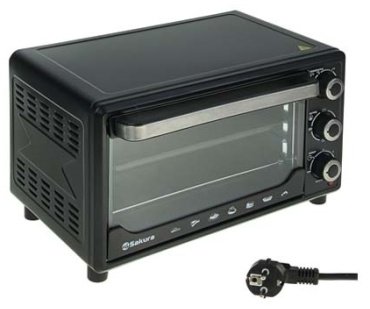 Настольная электропечь Sakura SA-7000BP черный