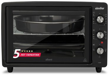 Настольная электропечь Simfer M3426 черный