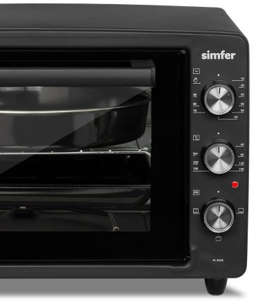 Настольная электропечь Simfer M3426 черный купить,NaN
