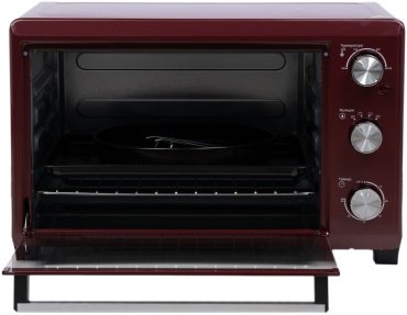 Настольная электропечь Leadbros GR38B красный