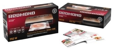 Вакуумный упаковщик REDMOND RVS-M020 серебристый купить,0
