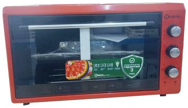 Настольная электропечь Rebus Pro 4595 красный купить,NaN