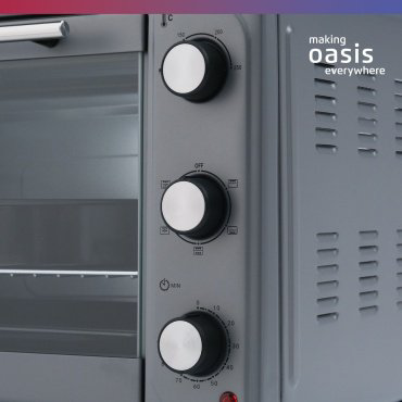 Настольная электропечь Oasis M-S45GR серый купить,NaN
