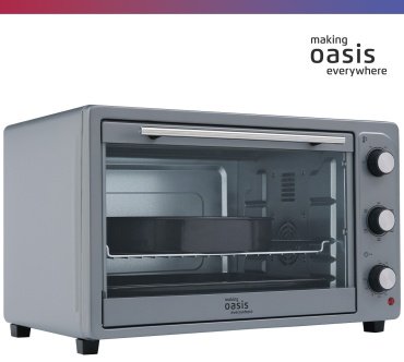 Настольная электропечь Oasis M-S45GR серый - ForteMarket Настольная электропечь Oasis M-S45GR серый купить,0