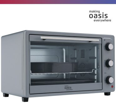 Настольная электропечь Oasis M-S45GR серый купить,NaN