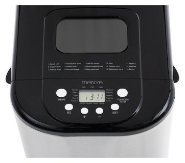 Хлебопечь Manya BM-M102 черный, серебристый - ForteMarket Хлебопечь Manya BM-M102 черный, серебристый купить,54890