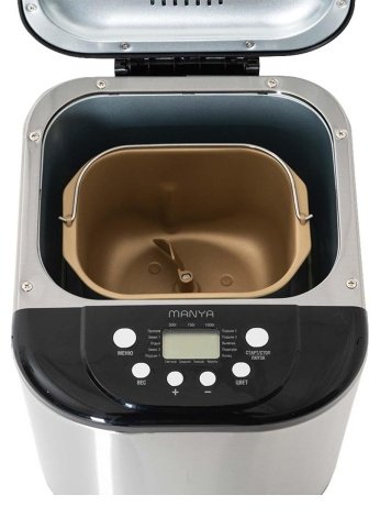 Хлебопечь Manya BM-M102 черный, серебристый - ForteMarket Хлебопечь Manya BM-M102 черный, серебристый купить,0