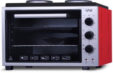 Настольная электропечь Artel MD 3614 красный