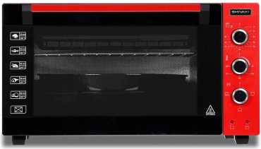 Настольная электропечь Shivaki MD 4218 E черный, красный