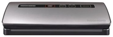 Вакуумный упаковщик REDMOND RVS-M021 черный, стальной