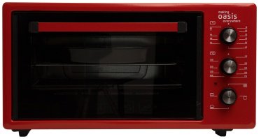 Настольная электропечь Oasis M-45R красный