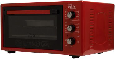 Настольная электропечь Oasis M-45R красный купить,NaN