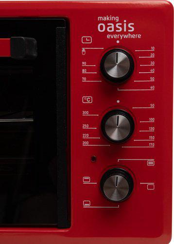Настольная электропечь Oasis M-45R красный купить,NaN