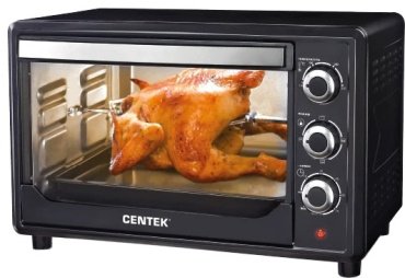 Настольная электропечь CENTEK CT-1530-36 Grill черный