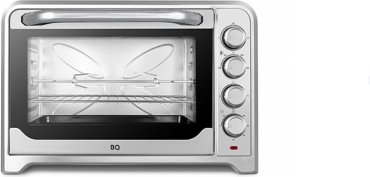 Настольная электропечь BQ EO2002B серебристый, черный