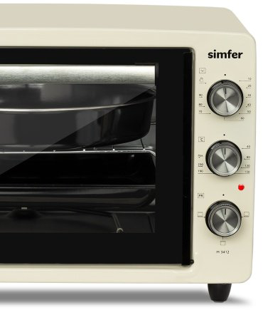 Настольная электропечь Simfer M3412 бежевый купить,NaN