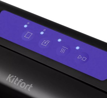Вакуумный упаковщик Kitfort KT-1528-1 черный, фиолетовый купить,29990