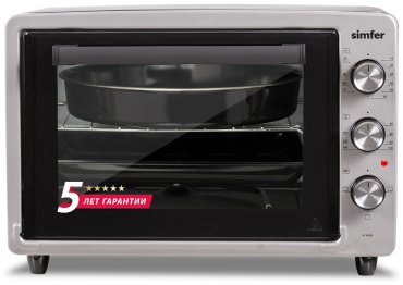 Настольная электропечь Simfer M3428 серый купить,NaN
