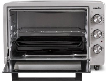 Настольная электропечь Simfer M3428 серый купить,NaN