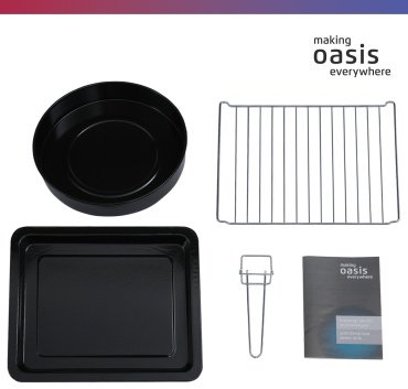 Настольная электропечь Oasis M-S38CW белый - ForteMarket Настольная электропечь Oasis M-S38CW белый купить,0