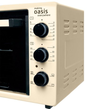 Настольная электропечь Oasis M-37CI бежевый купить,NaN