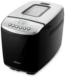 Хлебопечь Kitfort KT-309 серебристый, черный