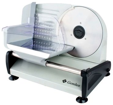 Ломтерезка Gemlux GL-MS-190 серебристый купить,0