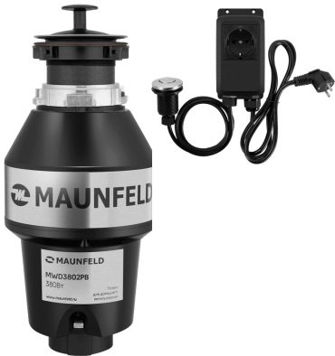 Измельчитель MAUNFELD MWD3802PB черный купить,NaN