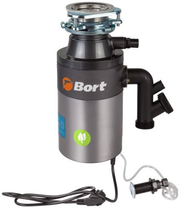 Измельчитель Bort TITAN 4000 Plus серый