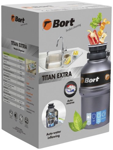 Измельчитель Bort TITAN Extra серый - ForteMarket Измельчитель Bort TITAN Extra серый купить,0