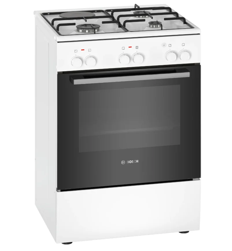 Плита комбинированная Bosch HXA060F21Q белая