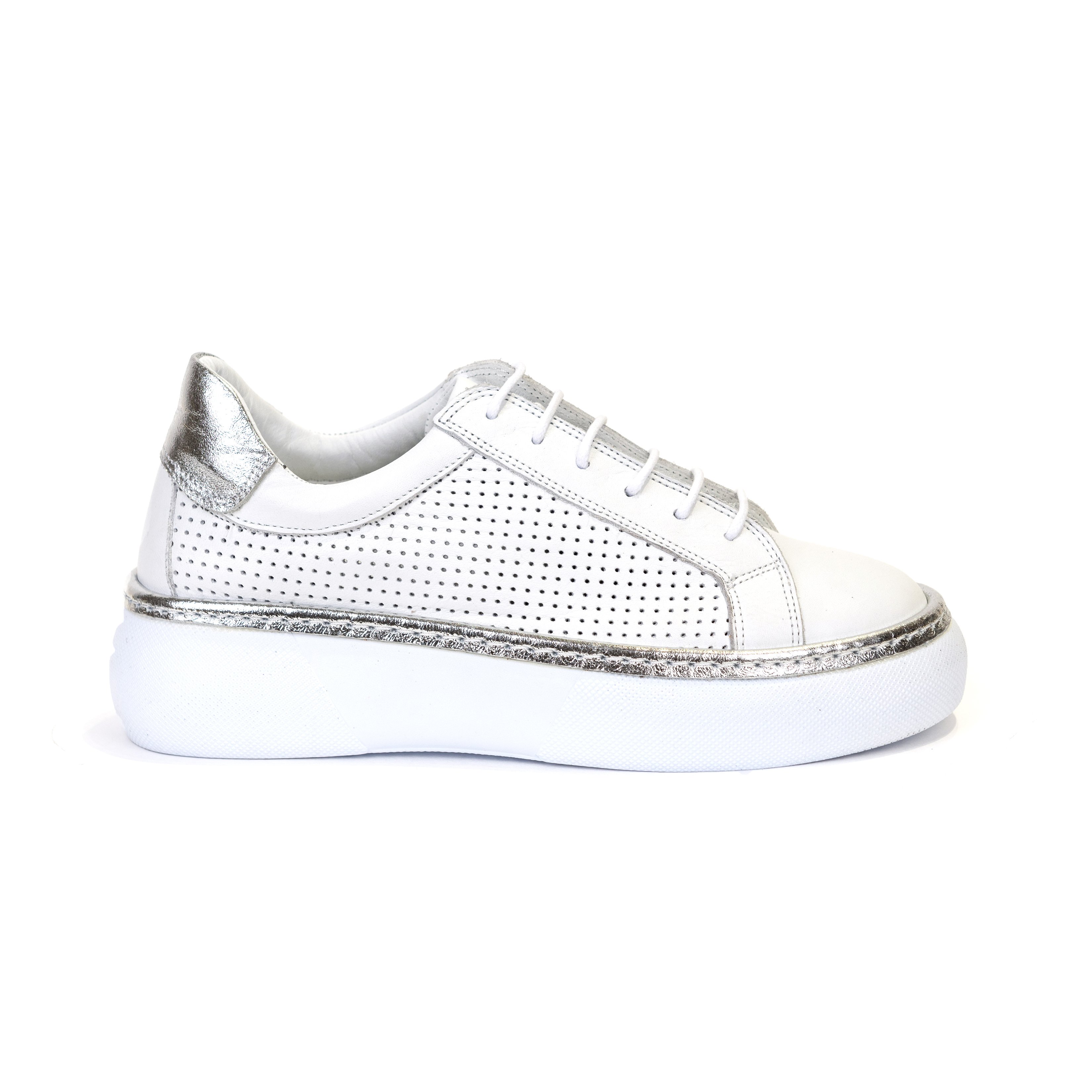 Кроссовки Shoesmarket SM456-1BEYAZ white 36 купить,NaN