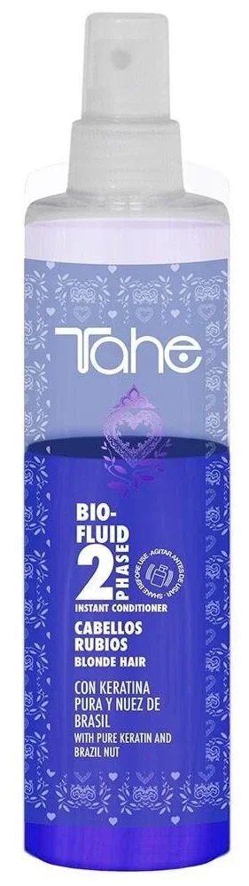 Кондиционер Tahe Bio Fluid двухфазный для блонда 300мл купить,NaN