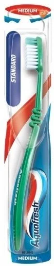 Зубная щетка Aquafresh Standard зеленая купить,NaN