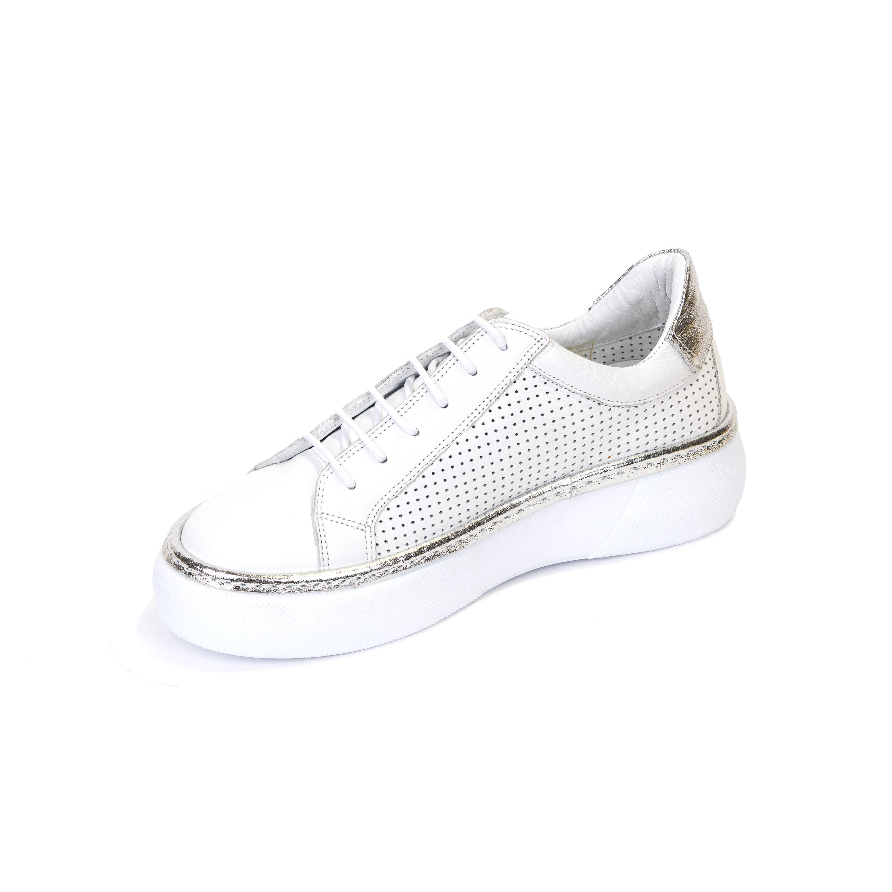 Кроссовки Shoesmarket SM456-1BEYAZ white 38 купить,NaN